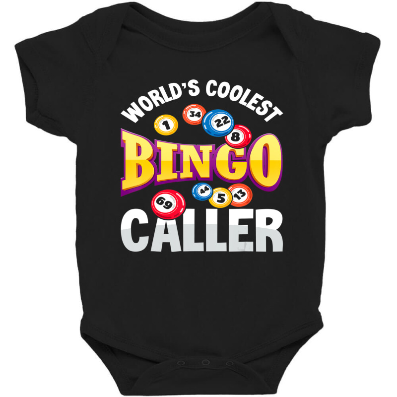 World's Coolest Bingo Caller Bingo Player Baby Bodysuit | Artistshot