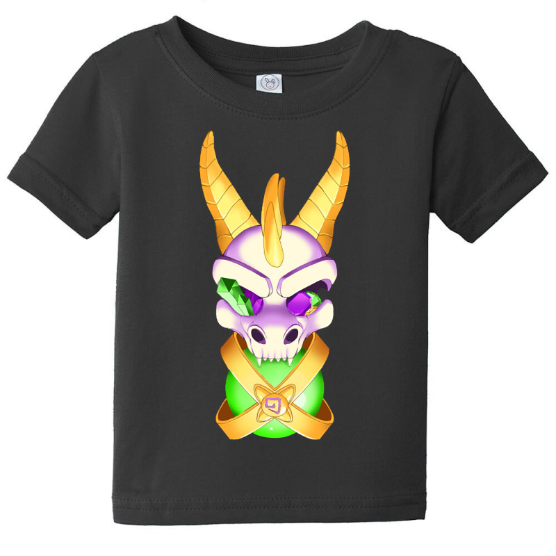 Spyro Skull Baby Tee by Kenlofu52 | Artistshot