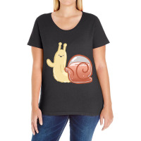 Snail Ladies Curvy T-shirt | Artistshot