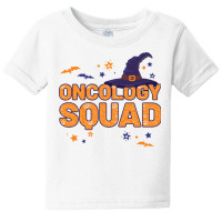 Oncology Squad Witch Halloween Oncology Nurse Matching Long Sleeve T S Baby Tee | Artistshot