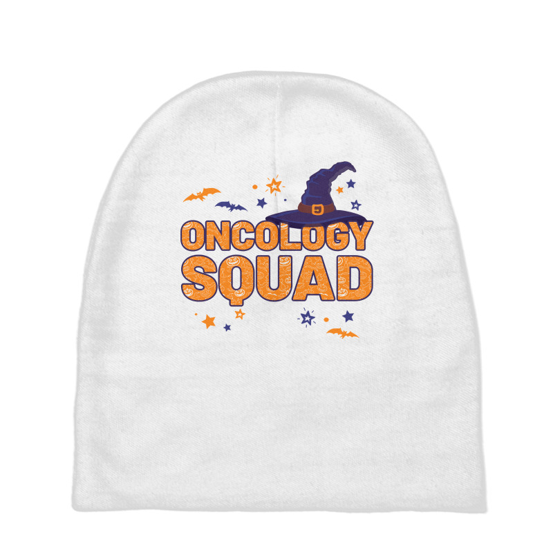 Oncology Squad Witch Halloween Oncology Nurse Matching Long Sleeve T S Baby Beanies by cm-arts | Artistshot