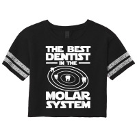 Best Dentist In The Molar System Iam Dental Hygienist Scorecard Crop Tee | Artistshot