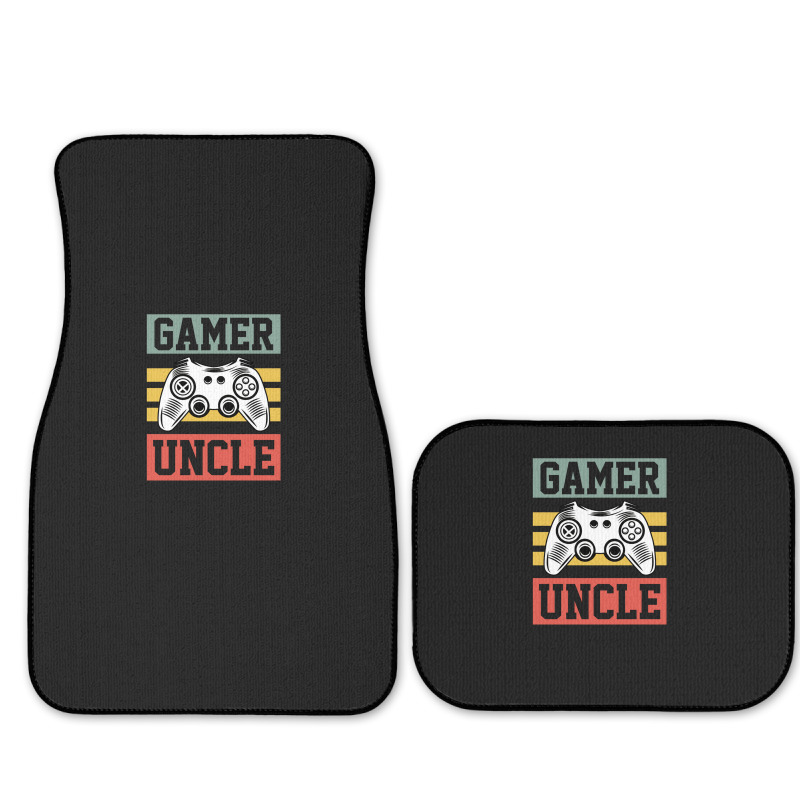 Gamer Uncle Retro Video Game Controller Cool Gamer Gifts For Men Boys  Full Set Car Mats | Artistshot