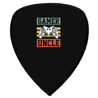 Gamer Uncle Retro Video Game Controller Cool Gamer Gifts For Men Boys  Shield S Patch | Artistshot