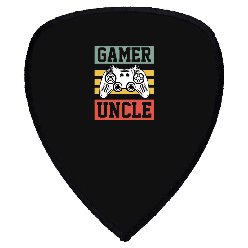 Gamer Uncle Retro Video Game Controller Cool Gamer Gifts For Men Boys  Shield S Patch | Artistshot