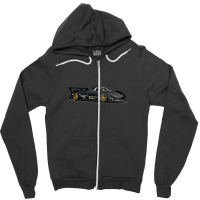 Pagani Zonda R Supercar Racing Cartoon 1 Zipper Hoodie | Artistshot