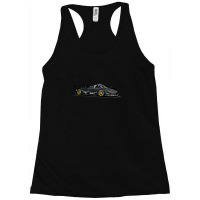 Pagani Zonda R Supercar Racing Cartoon Racerback Tank | Artistshot