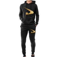 Akita Prefecture Symbol In Gold Faux Hoodie & Jogger Set | Artistshot