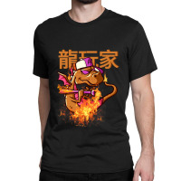 The Player Dragon The Baseball Bat Dragon Lichdragon Chinese Writing E Classic T-shirt | Artistshot