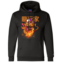 The Player Dragon The Baseball Bat Dragon Lichdragon Chinese Writing E Champion Hoodie | Artistshot