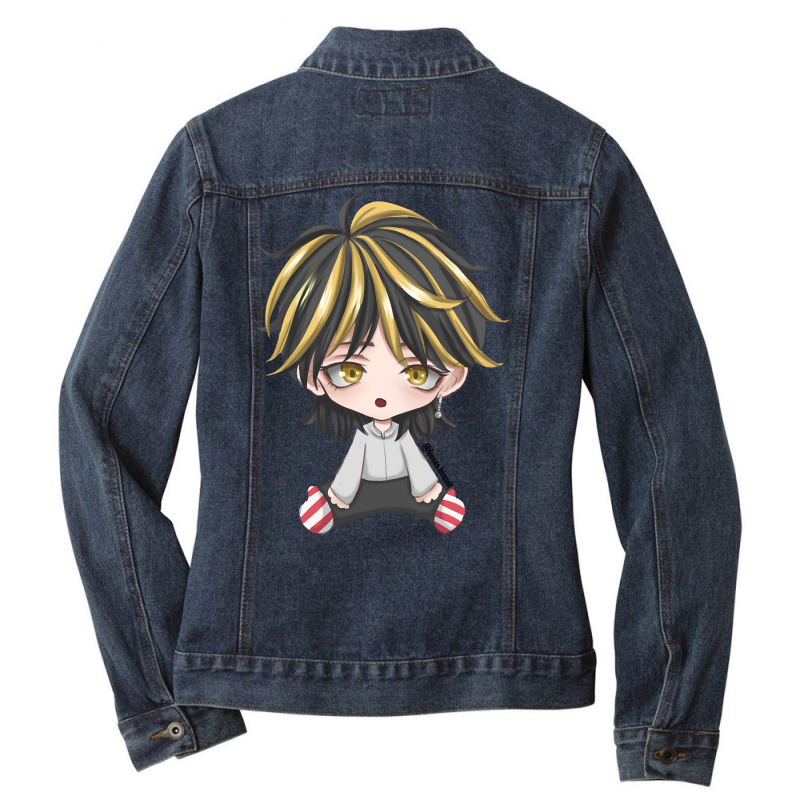 Baby Kazutora Ladies Denim Jacket by yumgaugeteuda | Artistshot