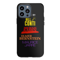 Music By Bill Conti  Michael Kamen  Elmer Bernstein  Maurice Jarre200 Iphone 13 Pro Max Case | Artistshot