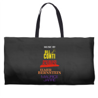 Music By Bill Conti  Michael Kamen  Elmer Bernstein  Maurice Jarre200 Weekender Totes | Artistshot