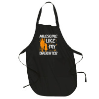 Awesome Like My Daughter Fathers Day Full-length Apron | Artistshot