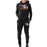 Coming Soon Stork With Black Baby Girl Hoodie & Jogger Set | Artistshot