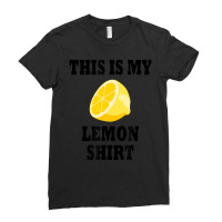 Tropical Fruit Lemon Quote Lemonade Ladies Fitted T-shirt | Artistshot