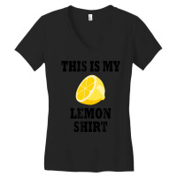 Tropical Fruit Lemon Quote Lemonade Women's V-neck T-shirt | Artistshot