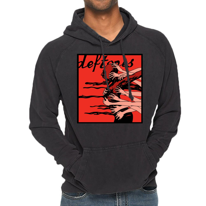 Many Hands Holding Head Vintage Hoodie | Artistshot