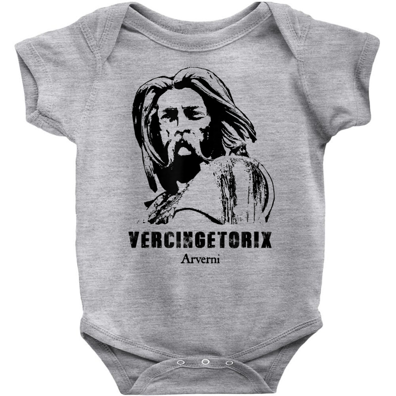 Vercingetorix Celtic Gaul Chieftain Roman History Che Style T Shirt Baby Bodysuit by montistd | Artistshot