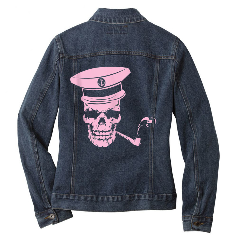 Mariner Seaman Sailor Mariner Seafarer Ship Captain Tank Top Ladies Denim Jacket by cm-arts | Artistshot