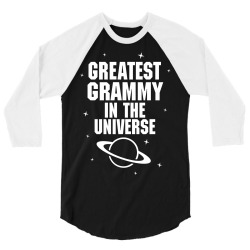 Greatest Grammy In The Universe 3/4 Sleeve Shirt | Artistshot