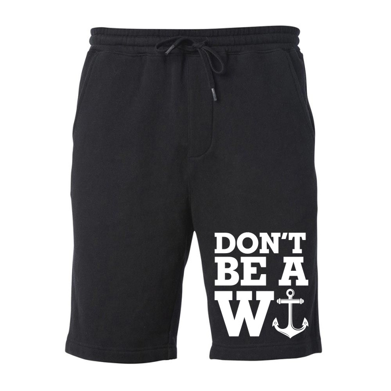 Anchor Funny Humor Joke Sailing Fleece Short | Artistshot