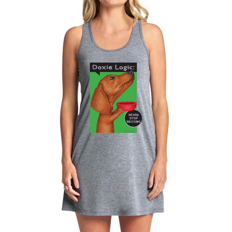 Dachshund Dog Dachshund Begging For Food (1) Tank Dress | Artistshot