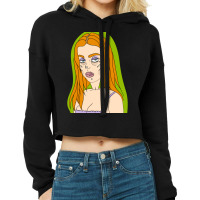 Daphne Blake Cropped Hoodie | Artistshot