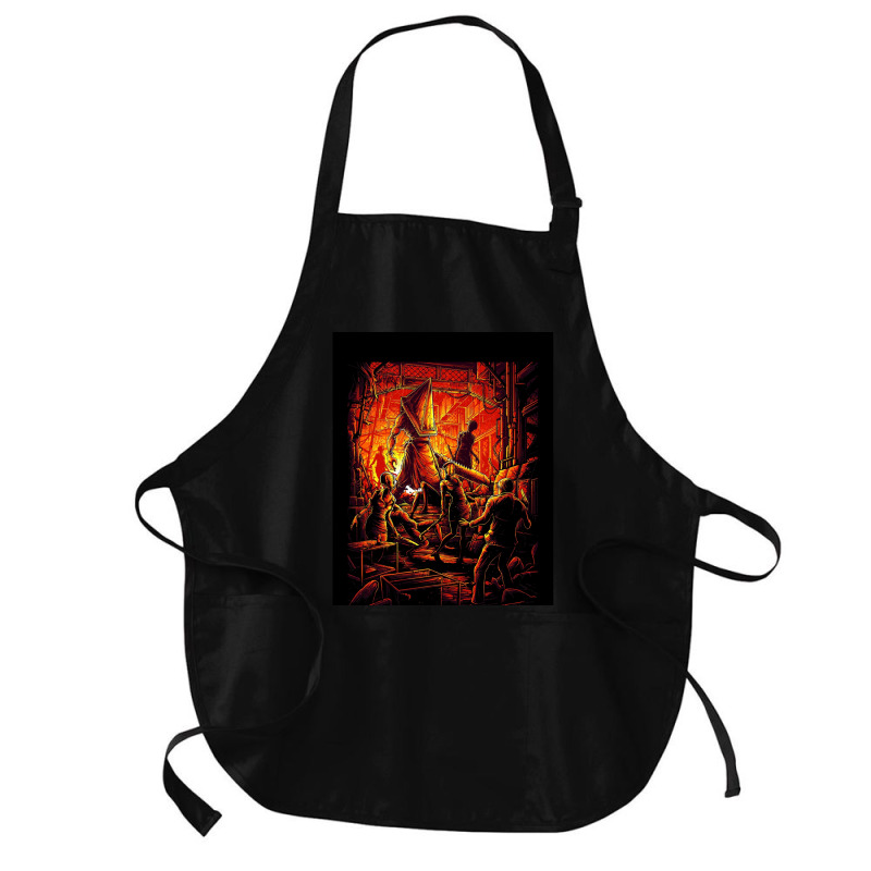 Pyramid Head Medium-length Apron | Artistshot