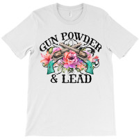 Ladies Gunpowder Lead Gun Shoot Guns Sports Shooting Range T-shirt | Artistshot