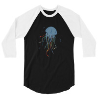 Modular Jellyfish Synthesizer For Musician 3/4 Sleeve Shirt | Artistshot