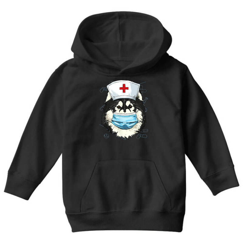 Hospital Alaskan Malamute Er Nurse Rn Lpn Nurse Life Pet Dog T Shirt Youth Hoodie | Artistshot