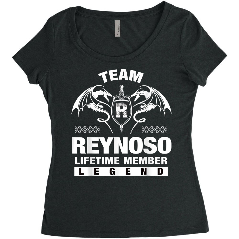 Team Reynoso Lifetime Member Gifts T Shirt Women's Triblend Scoop T-shirt by cm-arts | Artistshot