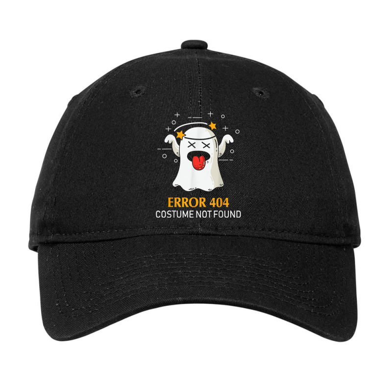 Error 404 Costume Not Found Funny Halloween Adjustable Cap | Artistshot