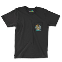 Lion King Timon Nope Striped Circle Vintage Pocket T-shirt | Artistshot