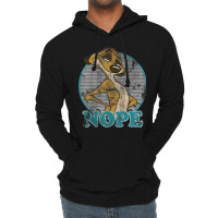 Lion King Timon Nope Striped Circle Vintage Lightweight Hoodie | Artistshot