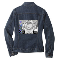 Dbz Trunks For Boyfriend Ladies Denim Jacket | Artistshot