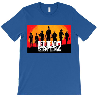 Cowboy Red Dead Redemption With Gun T-shirt Designed By Dena