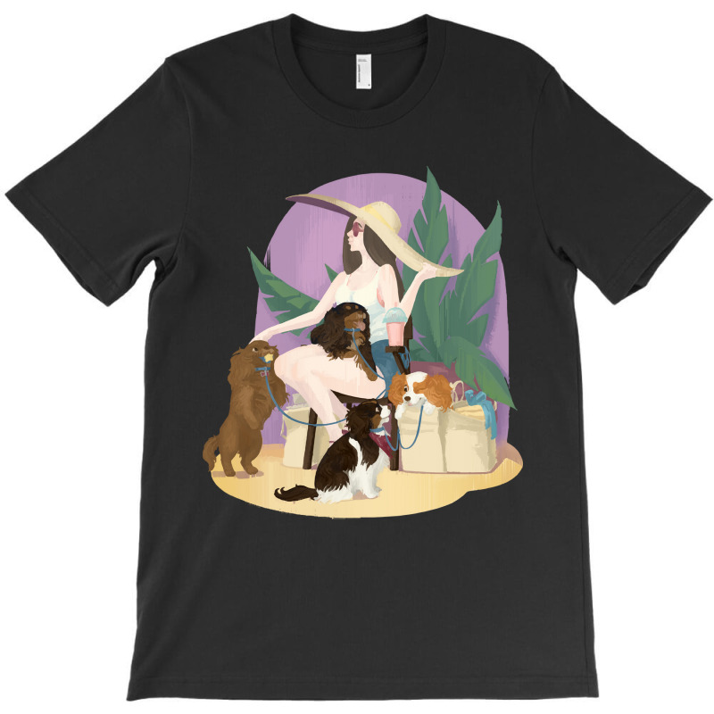 Cavalier King Charles Spaniel Fashionable Cavalier King Charles Spanie T-shirt | Artistshot