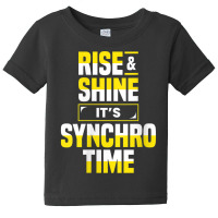 Womens Synchro Time Synchronized Swimming Artistic Swimmer Apparel V N Baby Tee | Artistshot