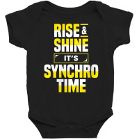 Womens Synchro Time Synchronized Swimming Artistic Swimmer Apparel V N Baby Bodysuit | Artistshot