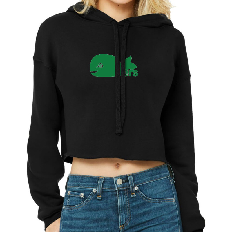 Rare Vintage Hartford Hockey - Retro Whalers Cropped Hoodie by TimothyPickard | Artistshot