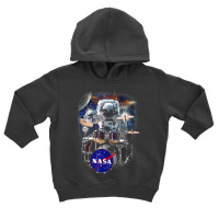 Astronaut Drummer Boy In Space Toddler Hoodie | Artistshot