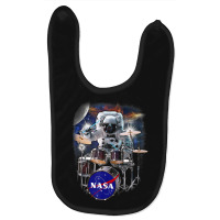 Astronaut Drummer Boy In Space Baby Bibs | Artistshot