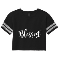 Blessed Inspirational Scorecard Crop Tee | Artistshot