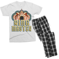 Ringmaster   Vintage Circus Birthday Long Sleeve T Shirt Men's T-shirt Pajama Set | Artistshot