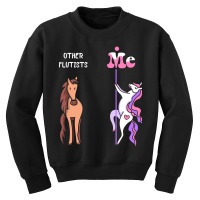 Other Flutists  Me Tee Unicorn Flutist Funny Gift Idea Flutist Tshirt Youth Sweatshirt | Artistshot