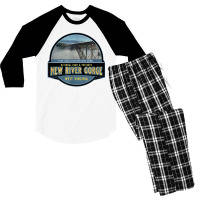 New River Gorge National Park & Preserve Souvenir T Shirt Men's 3/4 Sleeve Pajama Set | Artistshot