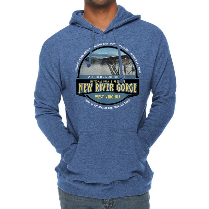 New River Gorge National Park & Preserve Souvenir T Shirt Lightweight Hoodie | Artistshot