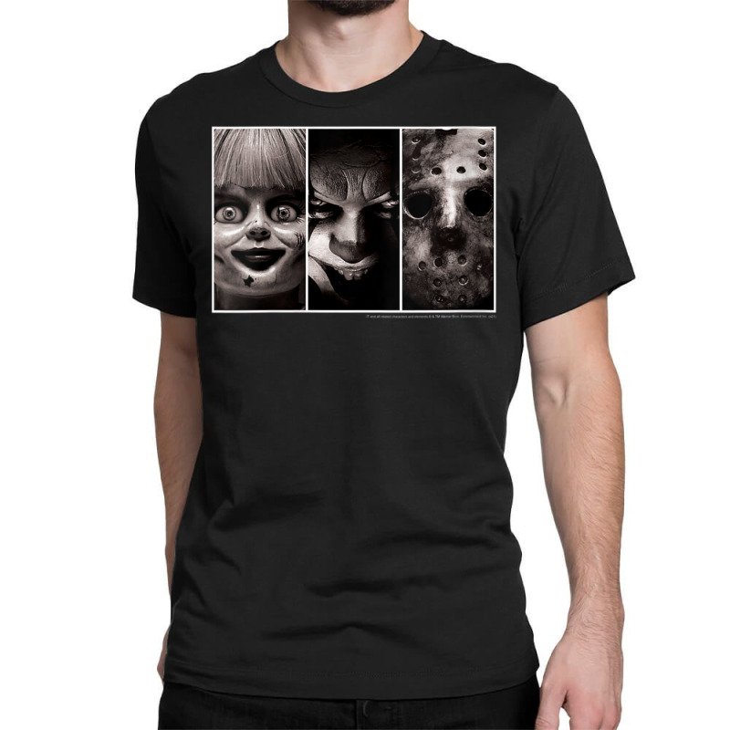 Womens It Annabelle Pennywise Jason Frames V-neck Classic T-shirt by ngodo | Artistshot